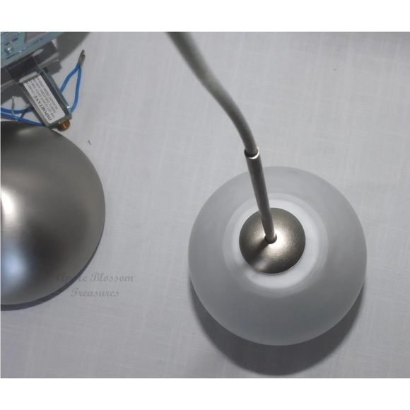 Bead Lighting 1XC-719819-SN LV Karli Pendant-Dome Canopy-Carrera Glass-Sat Nicke - Picture 8 of 8